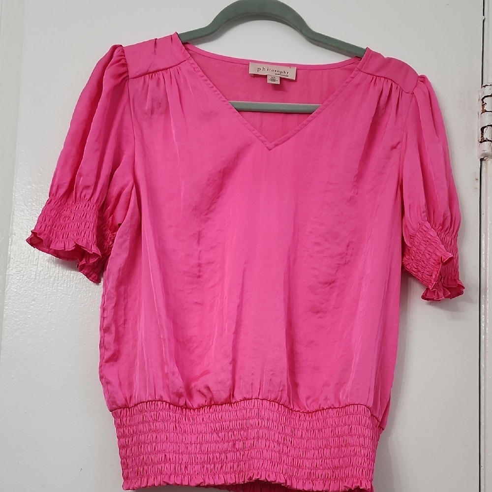 Philosophy Pink Women's Top‎